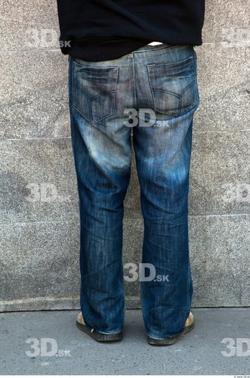 Leg Man Casual Jeans Average Street photo references