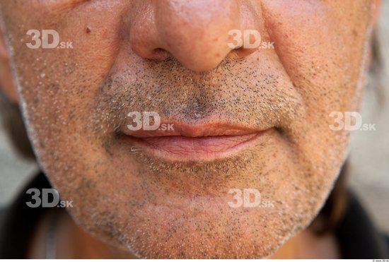 Mouth Man Casual Average Wrinkles Street photo references