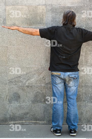 Whole Body Man T poses Casual Average Street photo references