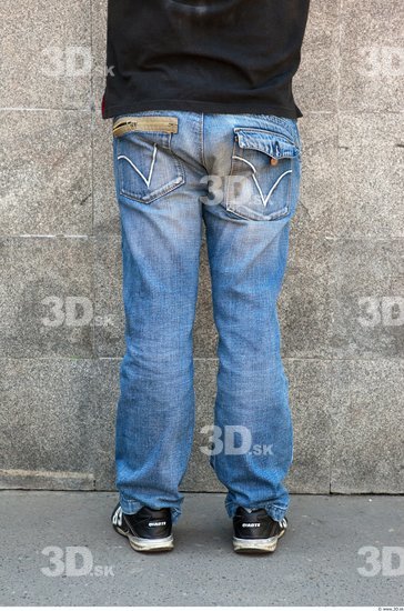 Leg Man Casual Jeans Average Street photo references