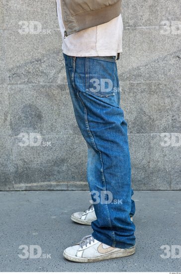 Leg Man Casual Jeans Average Street photo references