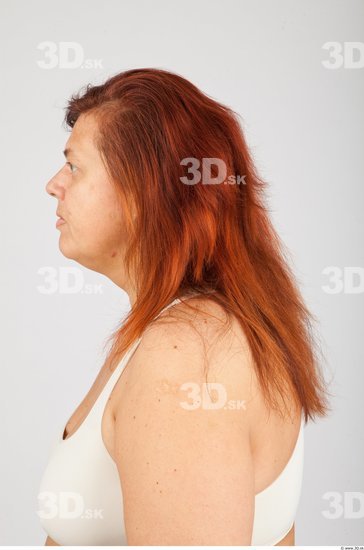 Head Woman White Average Wrinkles Female Studio Poses