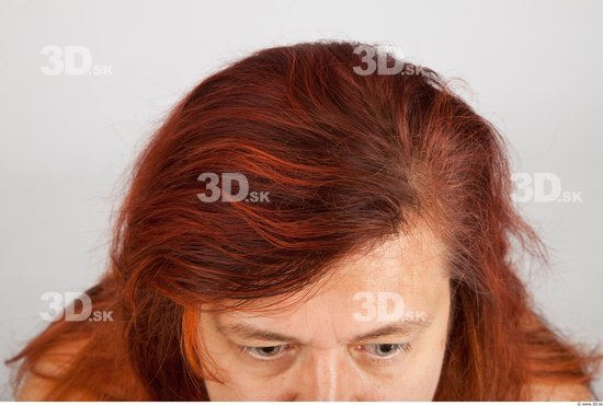 Head Woman White Average Wrinkles Female Studio Poses