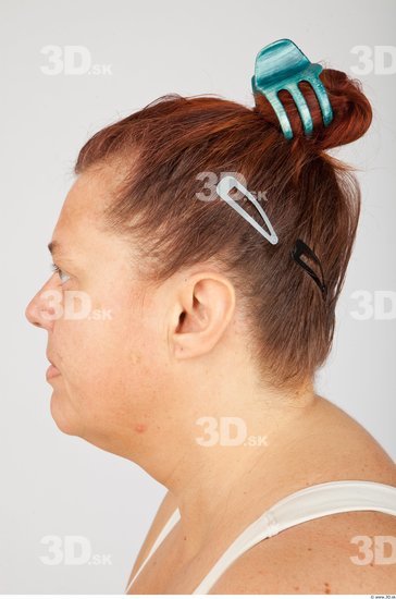 Head Woman White Average Wrinkles Female Studio Poses