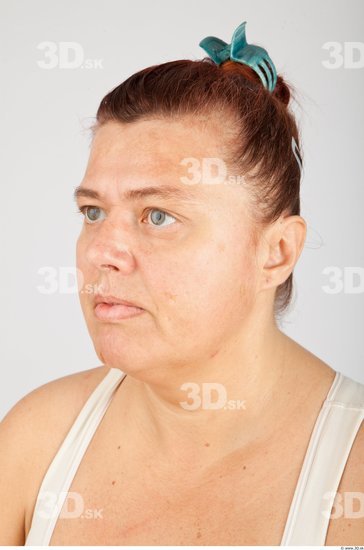 Head Woman White Average Wrinkles Female Studio Poses