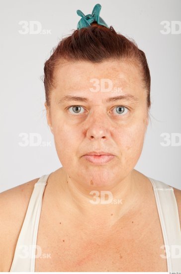 Head Woman White Average Wrinkles Female Studio Poses