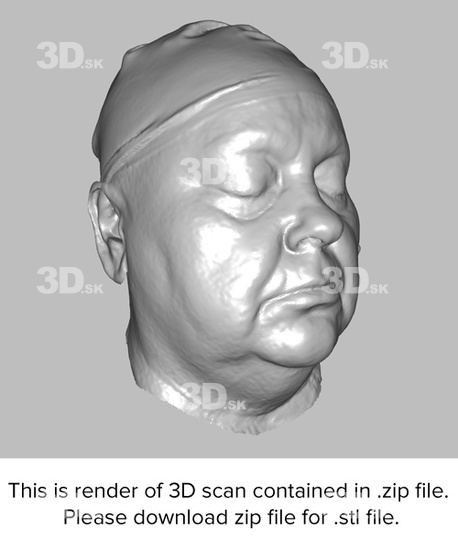 3D female scan Zofie