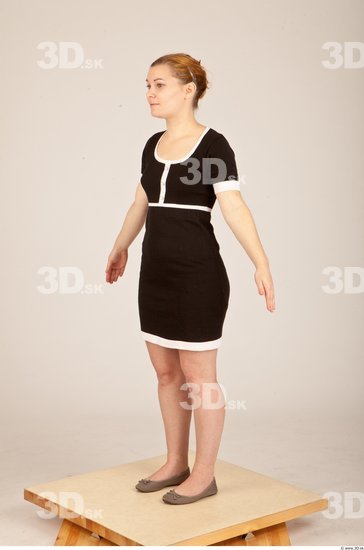 Whole Body Woman Animation references Formal Dress Slim Studio photo references