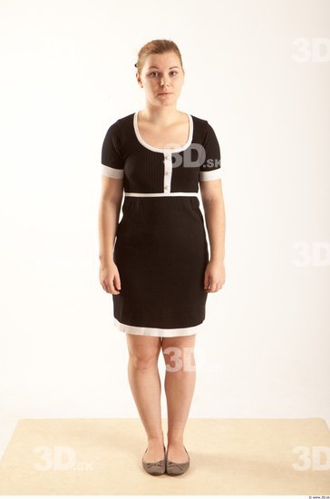 Whole Body Woman Formal Slim Studio photo references