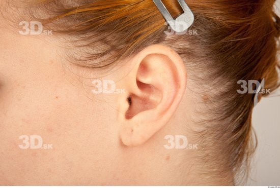 Ear Whole Body Woman Formal Slim Studio photo references