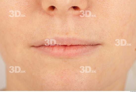 Mouth Whole Body Woman Formal Slim Studio photo references