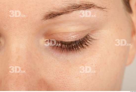 Eye Whole Body Woman Formal Slim Studio photo references