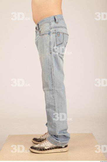 Leg Whole Body Man Casual Jeans Average Studio photo references