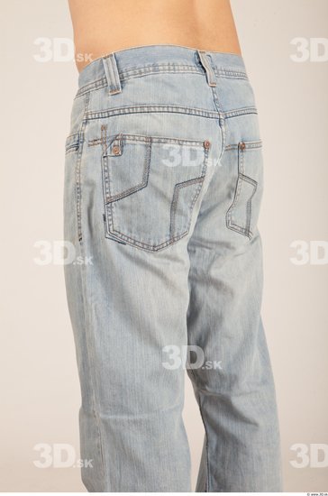 Thigh Whole Body Man Casual Jeans Average Studio photo references