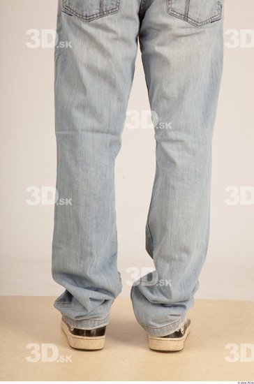 Calf Whole Body Man Casual Jeans Average Studio photo references