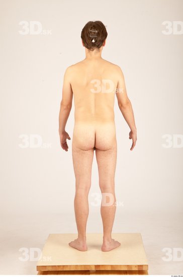 Whole Body Man Animation references Nude Casual Average Studio photo references