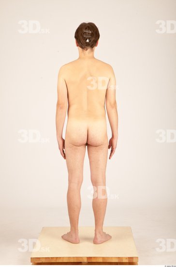 Whole Body Man Animation references Nude Casual Average Studio photo references