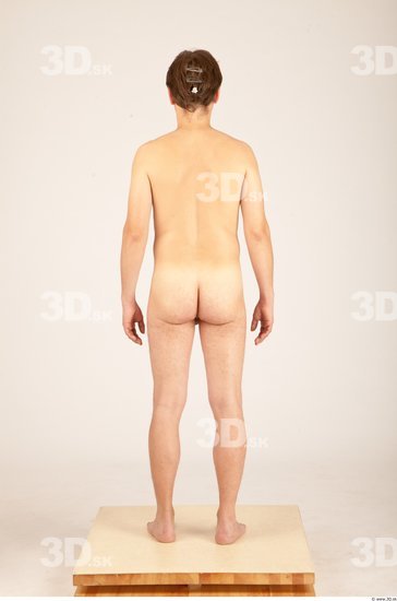 Whole Body Man Animation references Nude Casual Average Studio photo references