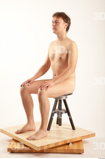 Whole Body Man Artistic poses White Nude Average