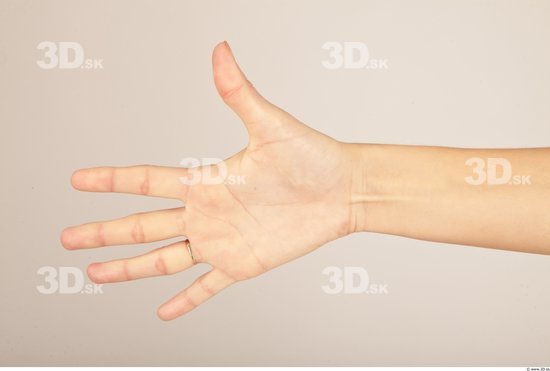 Hand Whole Body Woman Casual Slim Studio photo references