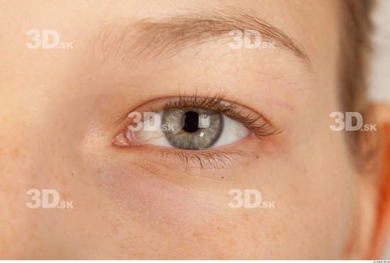 Eye Whole Body Woman Casual Slim Studio photo references