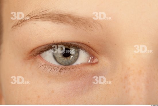 Eye Whole Body Woman Casual Slim Studio photo references