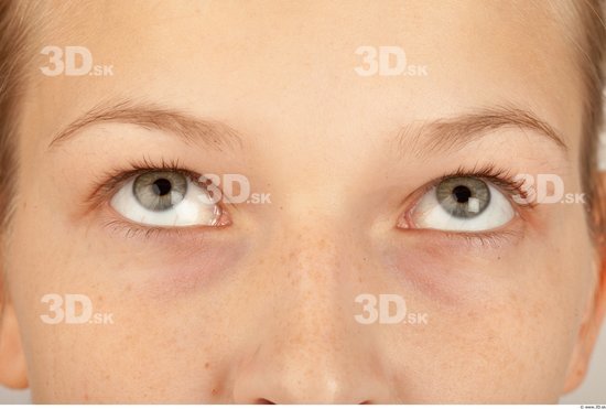 Eye Whole Body Woman Casual Slim Studio photo references