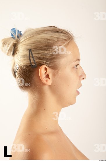 Head Phonemes Woman Animation references White Slim