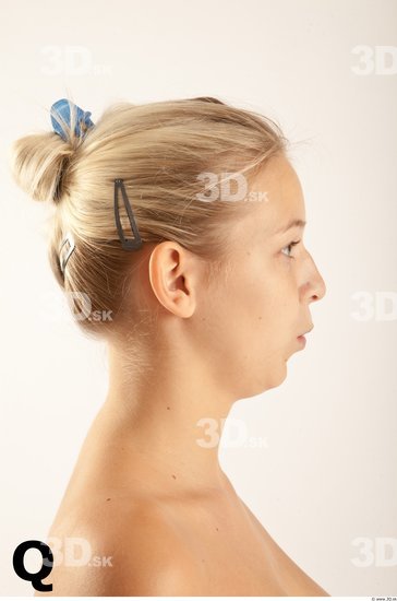 Head Phonemes Woman Animation references White Slim