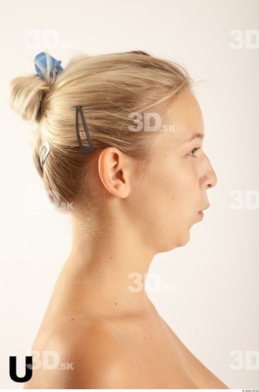 Head Phonemes Woman Animation references White Slim