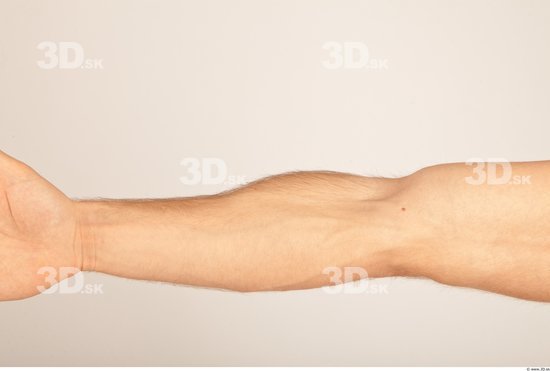 Forearm Whole Body Man Nude Casual Athletic Studio photo references