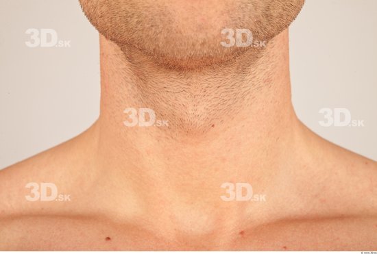 Neck Whole Body Man Casual Athletic Studio photo references