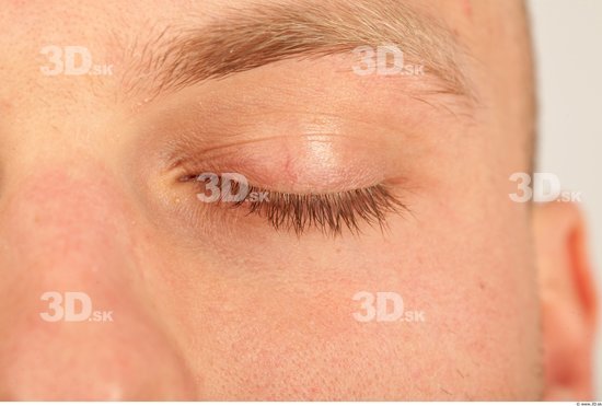 Eye Whole Body Man Casual Athletic Studio photo references