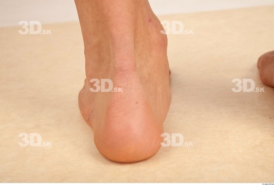 Foot Whole Body Man Nude Casual Athletic Studio photo references