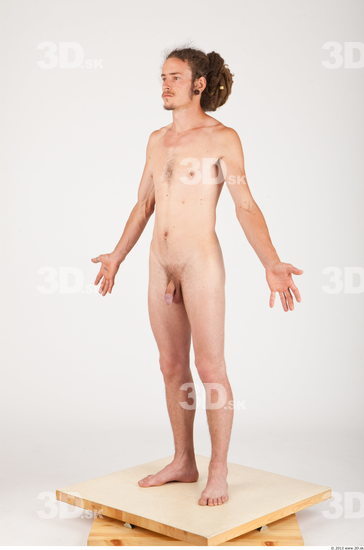 Whole Body Man Animation references Nude Historical Slim Studio photo references