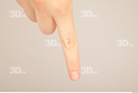 Fingers Whole Body Woman Casual Slim Studio photo references