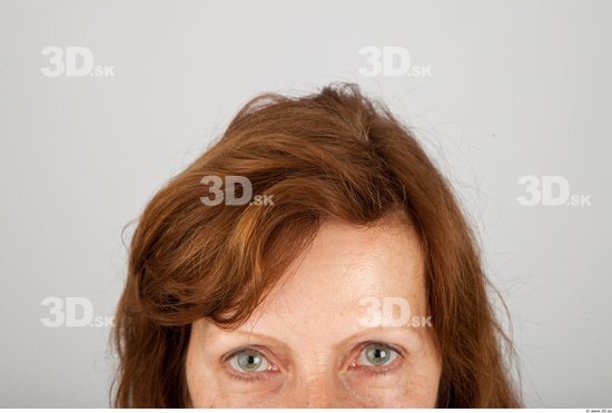 Head Woman White Average Wrinkles Female Studio Poses