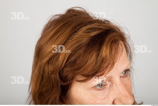 Head Woman White Average Wrinkles Female Studio Poses