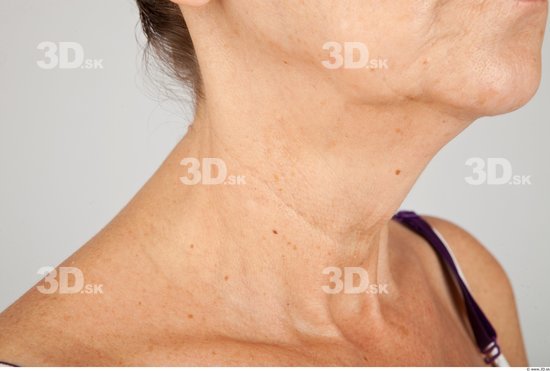 Head Woman White Average Wrinkles Female Studio Poses