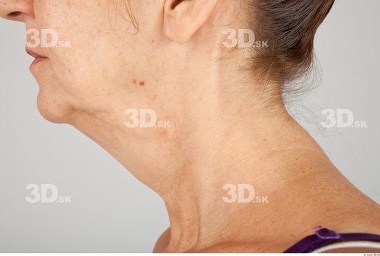 Head Woman White Average Wrinkles Female Studio Poses