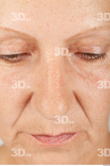 Head Woman White Average Wrinkles Female Studio Poses