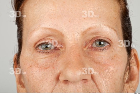 Head Woman White Average Wrinkles Female Studio Poses