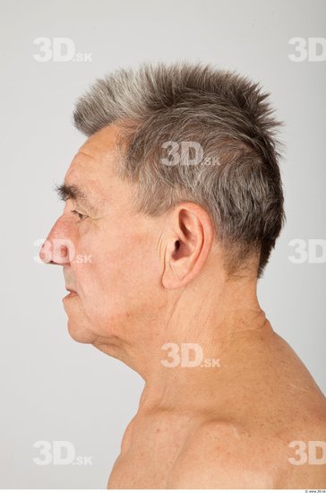 Head Man Average Wrinkles Male Studio Poses