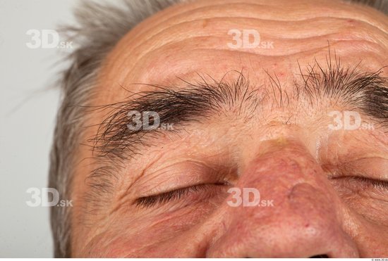 Head Man Average Wrinkles Male Studio Poses