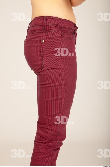 Thigh Whole Body Woman Casual Formal Jeans Slim Studio photo references