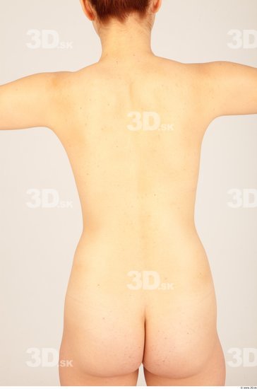 Whole Body Back Woman Nude Formal Slim Studio photo references