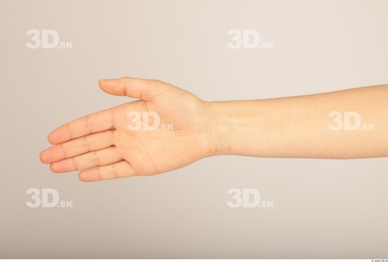 Hand Whole Body Woman Formal Slim Studio photo references