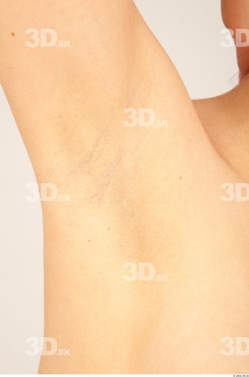 Whole Body Underarm Woman Nude Formal Slim Studio photo references