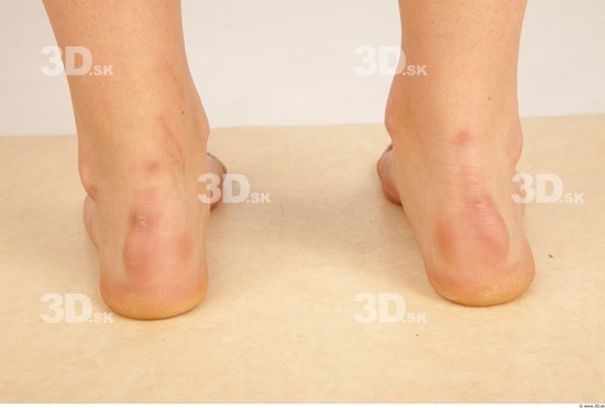 Foot Whole Body Woman Formal Slim Studio photo references