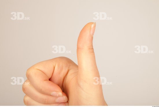 Fingers Whole Body Woman Formal Slim Studio photo references